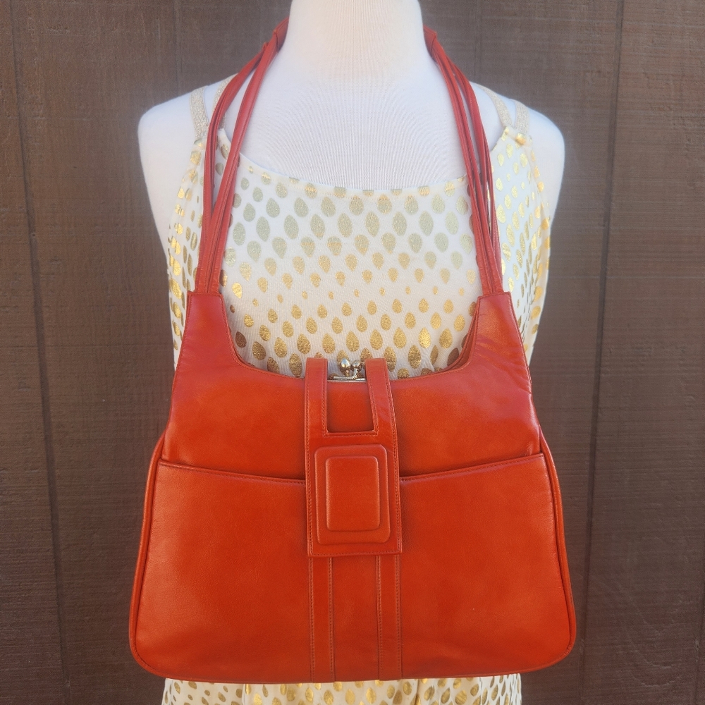 Vintage Lou Taylor Italian Leather Purse